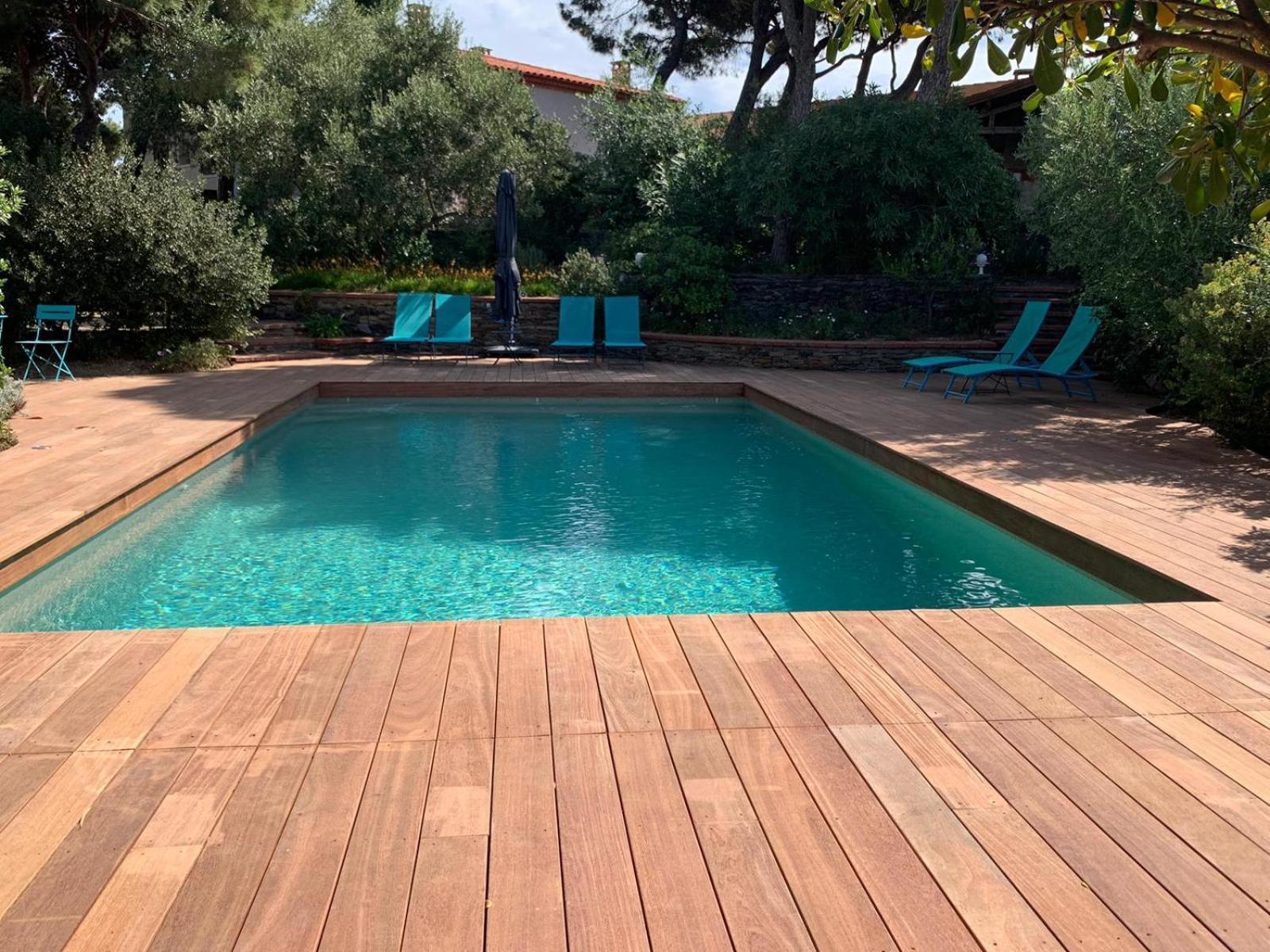 Villa Bleue - Les Pins Пор-Вандр Экстерьер фото